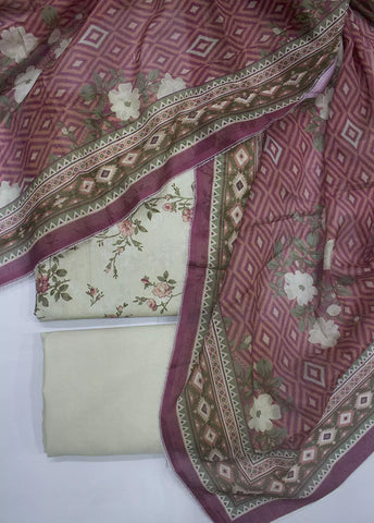 DPC-0765- 3 Piece Cotton Printed UnStitched Suit DPC-0765- 3 Piece Cotton Printed UnStitched Suit