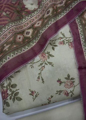 DPC-0765- 3 Piece Cotton Printed UnStitched Suit DPC-0765- 3 Piece Cotton Printed UnStitched Suit