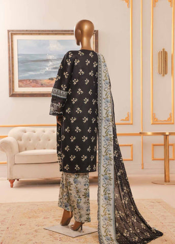 Bin Saeed Fabric - NSM-060-EMB R-64-3 Piece Chikankari Stitched Suit Bin Saeed Fabric - NSM-060-EMB R-64-3 Piece Chikankari Stitched Suit
