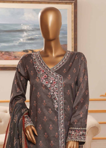 Bin Saeed Fabric - NSM-092-EMB R-64-3 Piece Chikankari Stitched Suit Bin Saeed Fabric - NSM-092-EMB R-64-3 Piece Chikankari Stitched Suit