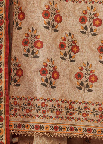 Bin Saeed Fabric - SM-047- 3 Piece Printed Stitched Suit Bin Saeed Fabric - SM-047- 3 Piece Printed Stitched Suit