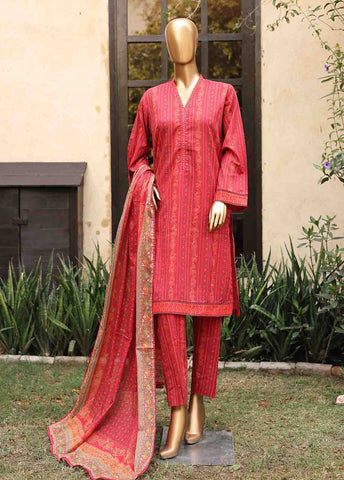 Bin Saeed Fabric - SM-PR-0152 - 3 Piece Printed Stitched Suit Bin Saeed Fabric - SM-PR-0152 - 3 Piece Printed Stitched Suit