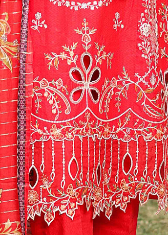 Bin Saeed Fabric - SMLF-EMB-441 A - 3 Piece Embroidered Stitched Suit Bin Saeed Fabric - SMLF-EMB-441 A - 3 Piece Embroidered Stitched Suit