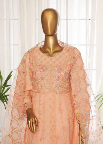 Bin Saeed Fabric - STS-001- 3 Piece Organza Stitched Suit Bin Saeed Fabric - STS-001- 3 Piece Organza Stitched Suit