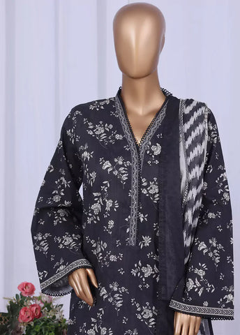 WC-2501- 3 Piece Printed Cotton Stitched Suit WC-2501- 3 Piece Printed Cotton Stitched Suit