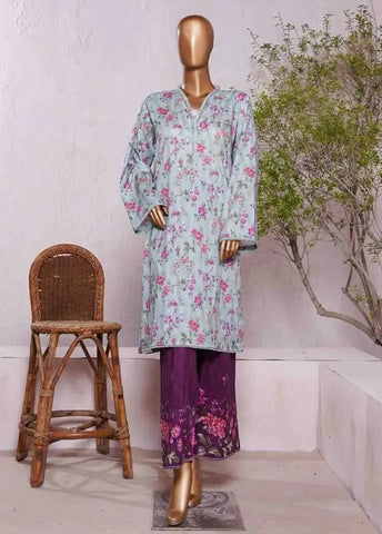 Bin Saeed Fabric - WC-2553- 2 Piece Printed Cotton Stitched Co Ords Bin Saeed Fabric - WC-2553- 2 Piece Printed Cotton Stitched Co Ords