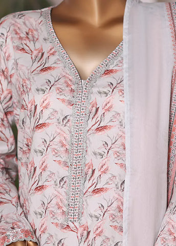 WC-2579- 3 Piece Printed Cotton Stitched Suit WC-2579- 3 Piece Printed Cotton Stitched Suit