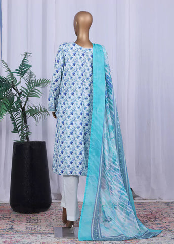 WC-2586- 3 Piece Printed Cotton Stitched Suit WC-2586- 3 Piece Printed Cotton Stitched Suit