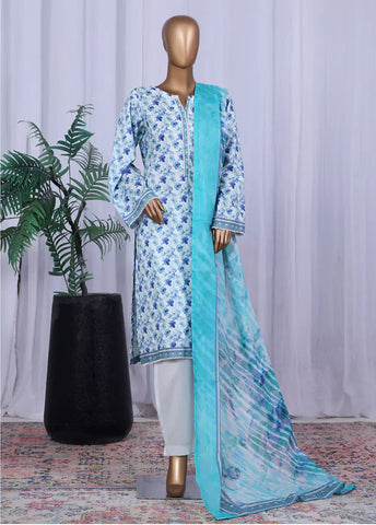 WC-2586- 3 Piece Printed Cotton Stitched Suit WC-2586- 3 Piece Printed Cotton Stitched Suit