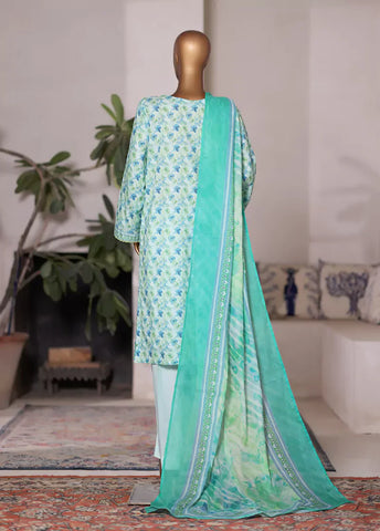 WC-2587- 3 Piece Printed Cotton Stitched Suit WC-2587- 3 Piece Printed Cotton Stitched Suit