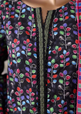 WCC-2537- 3 Piece Printed Cotton Stitched Suit WCC-2537- 3 Piece Printed Cotton Stitched Suit