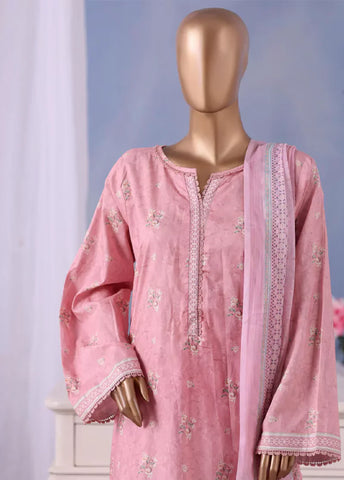 WCC-2575- 3 Piece Printed Cotton Stitched Suit WCC-2575- 3 Piece Printed Cotton Stitched Suit