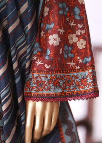 WK-25115-PR- 3 Piece Khaddar Printed Stitched Suit WK-25115-PR- 3 Piece Khaddar Printed Stitched Suit