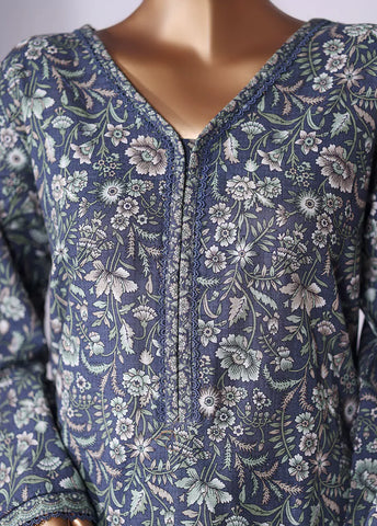 WK-2522-PR- 3 Piece Khaddar Printed Stitched Suit WK-2522-PR- 3 Piece Khaddar Printed Stitched Suit