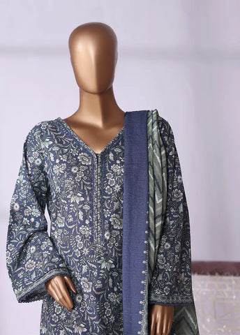 WK-2522-PR- 3 Piece Khaddar Printed Stitched Suit WK-2522-PR- 3 Piece Khaddar Printed Stitched Suit