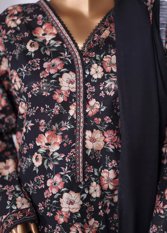 WK-2556-PR- 3 Piece Khaddar Printed Stitched Suit WK-2556-PR- 3 Piece Khaddar Printed Stitched Suit