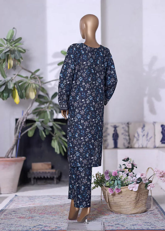WK-2583-2- 2 Piece Khaddar Printed Stitched Suit