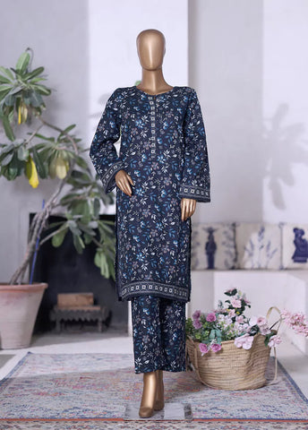 WK-2583-2- 2 Piece Khaddar Printed Stitched Suit WK-2583-2- 2 Piece Khaddar Printed Stitched Suit