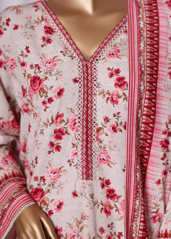 WKZC-2589- 3 Piece Khaddar Printed Stitched Suit WKZC-2589- 3 Piece Khaddar Printed Stitched Suit