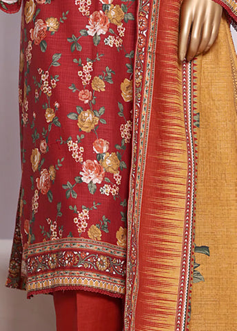 WKZC-2590- 3 Piece Khaddar Printed Stitched Suit WKZC-2590- 3 Piece Khaddar Printed Stitched Suit