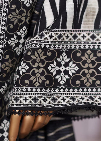 WKZC-2595- 3 Piece Khaddar Printed Stitched Suit WKZC-2595- 3 Piece Khaddar Printed Stitched Suit