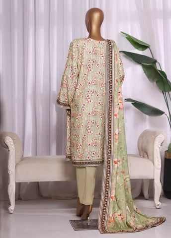 WKZC-2598- 3 Piece Khaddar Printed Stitched Suit WKZC-2598- 3 Piece Khaddar Printed Stitched Suit