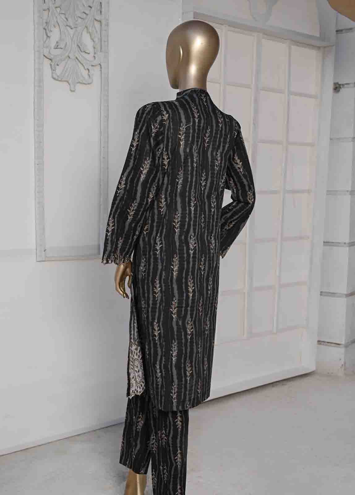Bin Saeed Fabric - CKC-0144- 2 Piece Lawn Chikankari