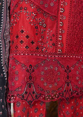 NSMC-0023- 3 Piece Cotton Embroidered Stitched Suit
