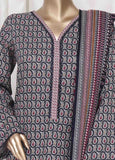 WC-2520- 3 Piece Printed Cotton Stitched Suit