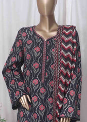 WC-2534- 3 Piece Printed Cotton Stitched Suit