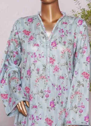 WC-2553- 2 Piece Printed Cotton Stitched Co Ords
