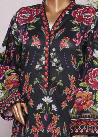 WC-2538- 2 Piece Printed Cotton Stitched Co Ords