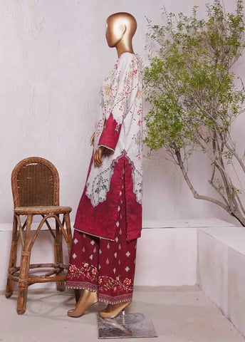 WC-2552- 2 Piece Printed Cotton Stitched Co Ords