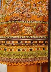WKE-014- 3 Piece Khaddar Emboidered Stitched Suit