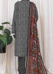 WC-2525- 3 Piece Printed Cotton Stitched Suit