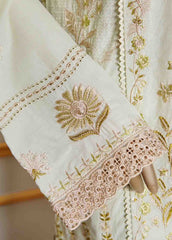 NSMC-0167- 3 Piece Cotton Embroidered Stitched Suit