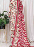 WC-2533- 3 Piece Printed Cotton Stitched Suit