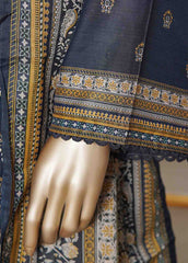 NSMC-0035- 3 Piece Cotton Embroidered Stitched Suit