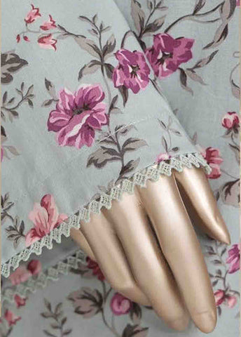 WC-2532- 3 Piece Printed Cotton Stitched Suit