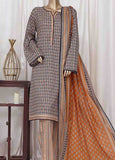 WC-2523- 3 Piece Printed Cotton Stitched Suit