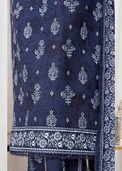 WC-2530- 3 Piece Printed Cotton Stitched Suit