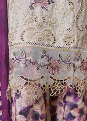NSMC-0163- 3 Piece Cotton Embroidered Stitched Suit