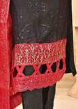 AMC-4012- 3 Piece Embroidered Chiffon