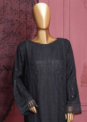 ASPC-0015-B- 3 Piece Embroidered Chiffon