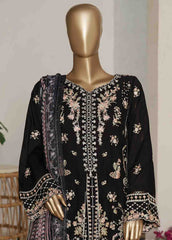 ASTCS-0210 R-066- 3 Piece Luxury Embroidered Stitched Suit