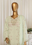 BILC-0013- 3 Piece Chiffon Stitched Suit