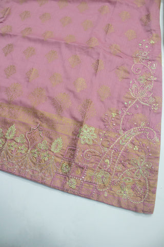 Bin Saeed Fabric - BNS-2313- 3 Piece Jacquard Embroidered Suit