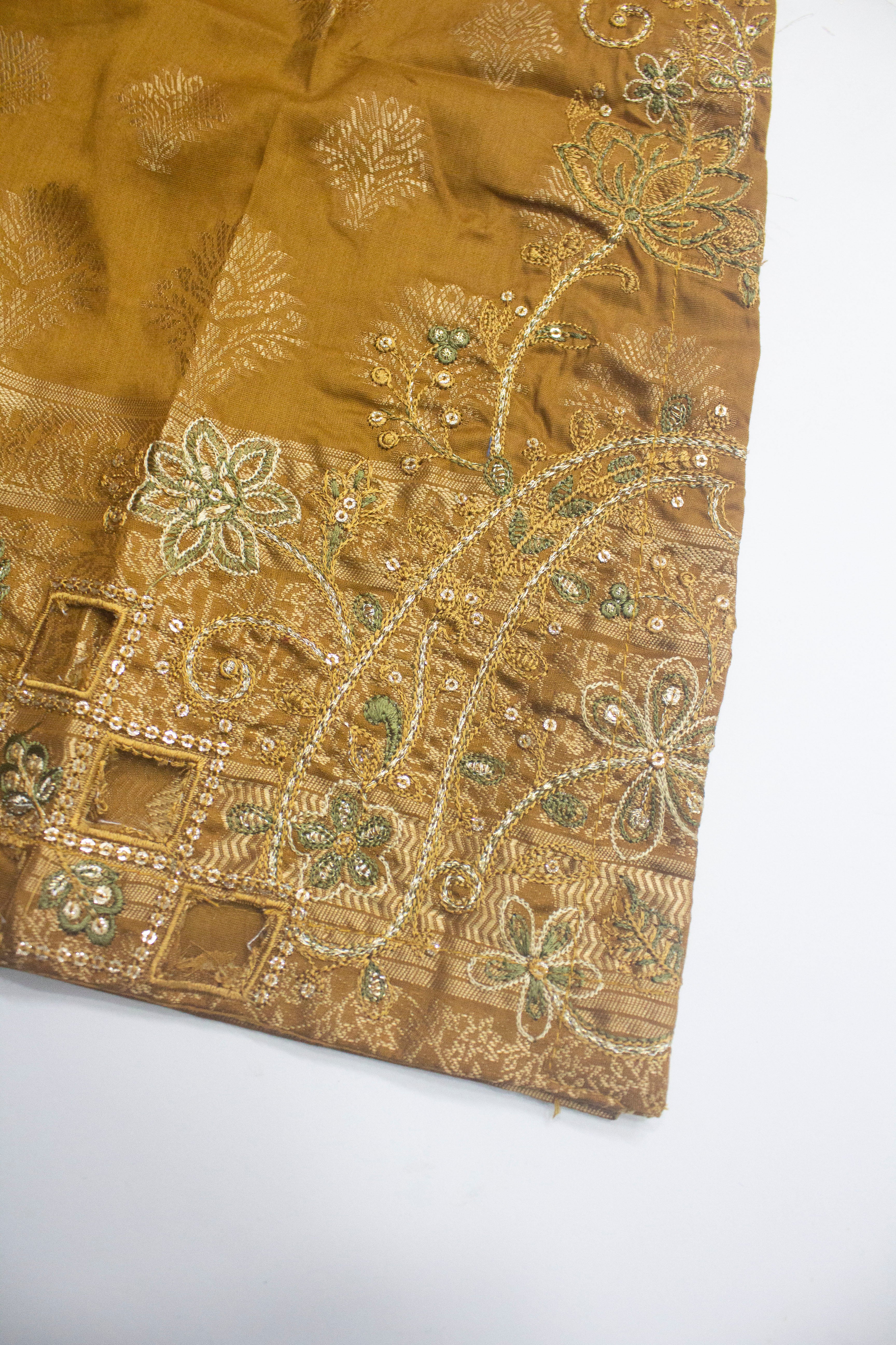 Bin Saeed Fabric - BNS-2314- 3 Piece Jacquard Embroidered Suit