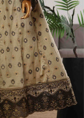 BNS-FR-001- 3 Piece Embroidered Jacquard Stitched Suit