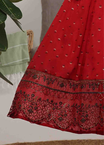 Bin Saeed Fabric - BNS-FR-002- 3 Piece Embroidered Jacquard Stitched Suit